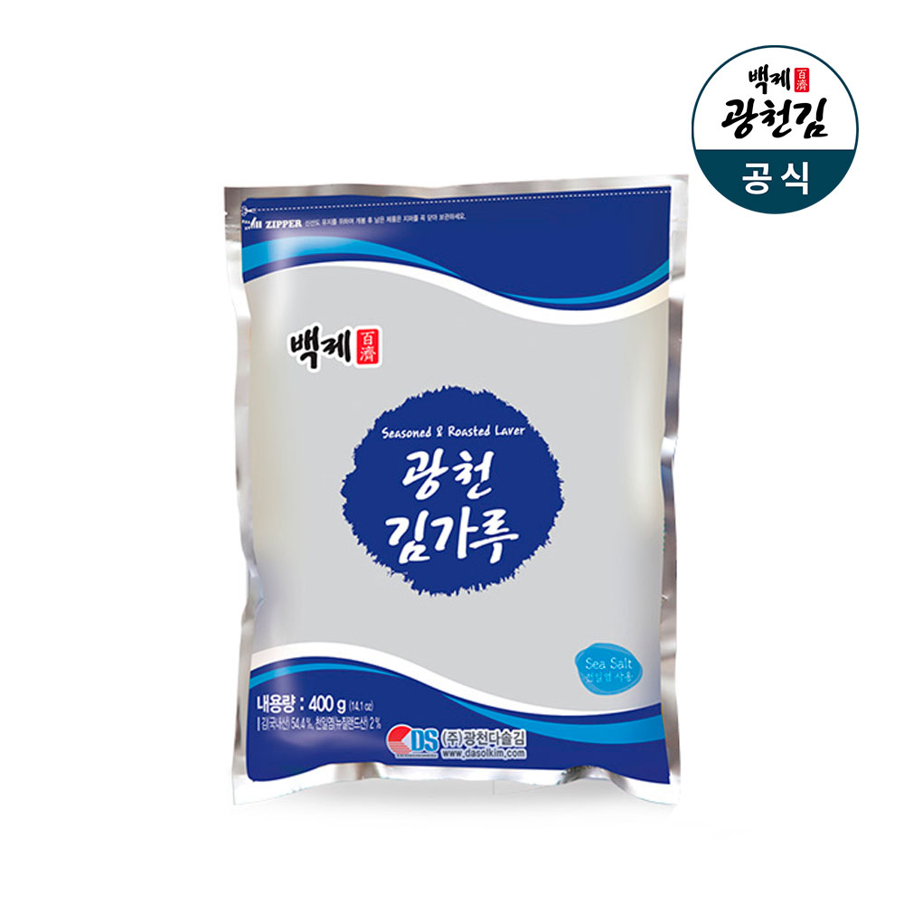 [(주)광천다솔김]백제광천김 김가루 400g
