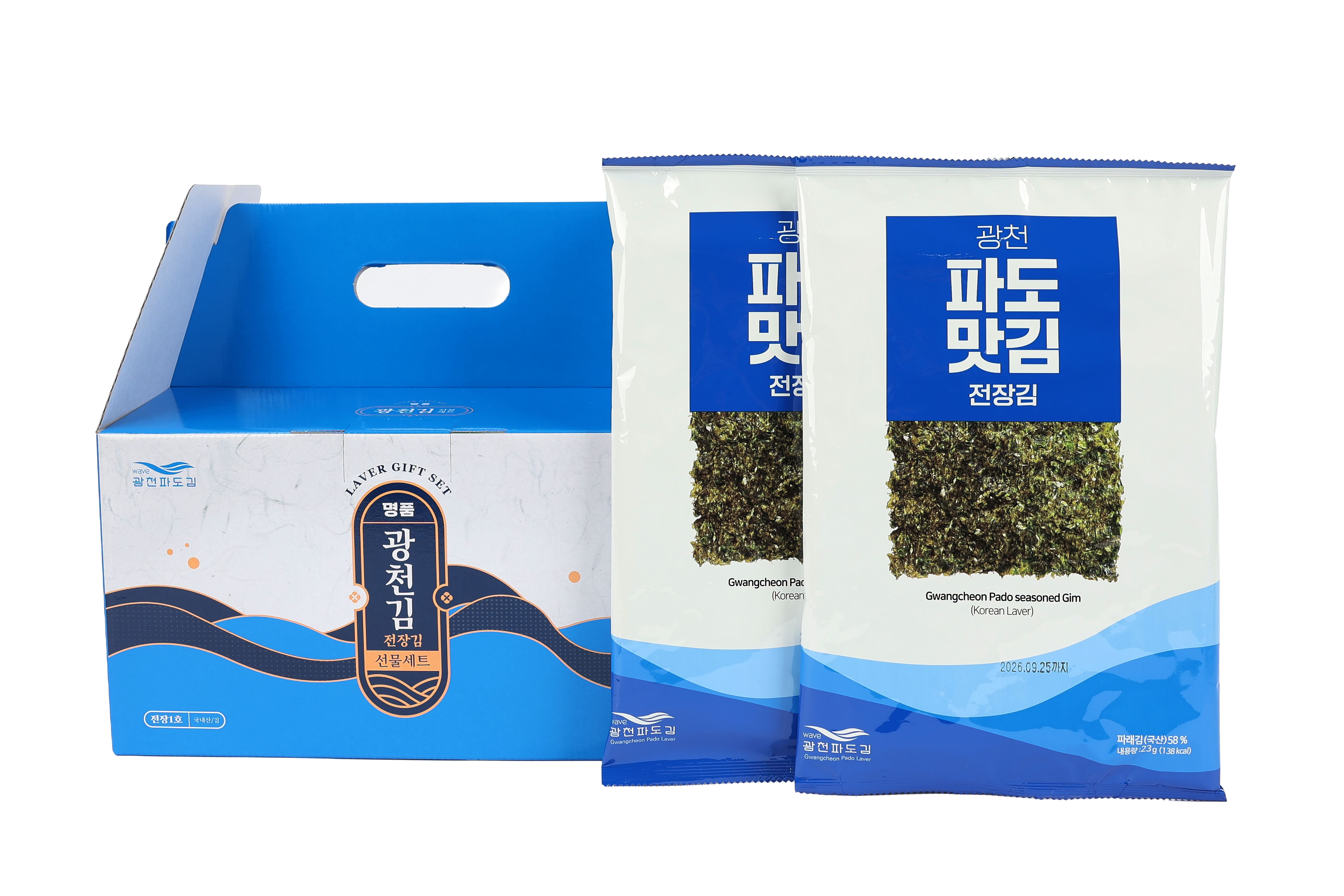 (광천파도김)광천파도맛김 전장김
