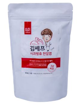 [농업회사법인 빨강사과(주)]김셰프 사과발효 소금 500g x 1봉지