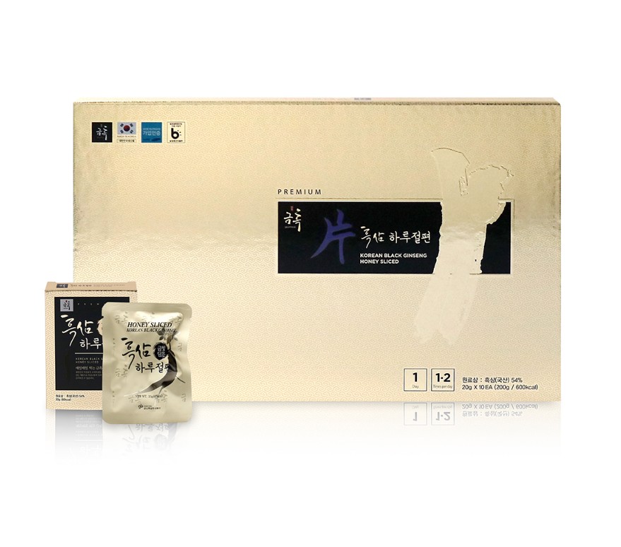 (금산흑삼)금흑 흑삼 하루절편 200g