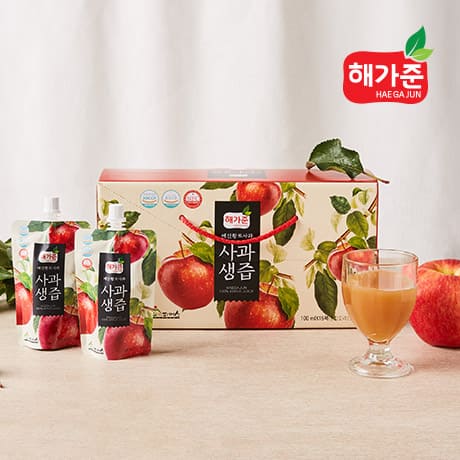 (26년 추석)(아이파머스) 해가준 사과생즙(스파우트)