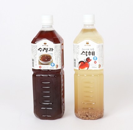 (26년 추석)(삽다리전통한과) 식혜+수정과 혼합 (1000ml*4개)