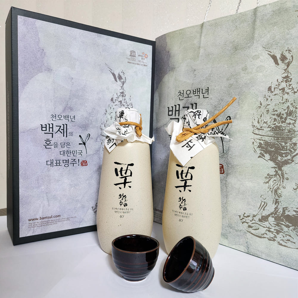 (26년 추석)(사곡양조원) 왕율주700 선물세트 (25도/40도) 