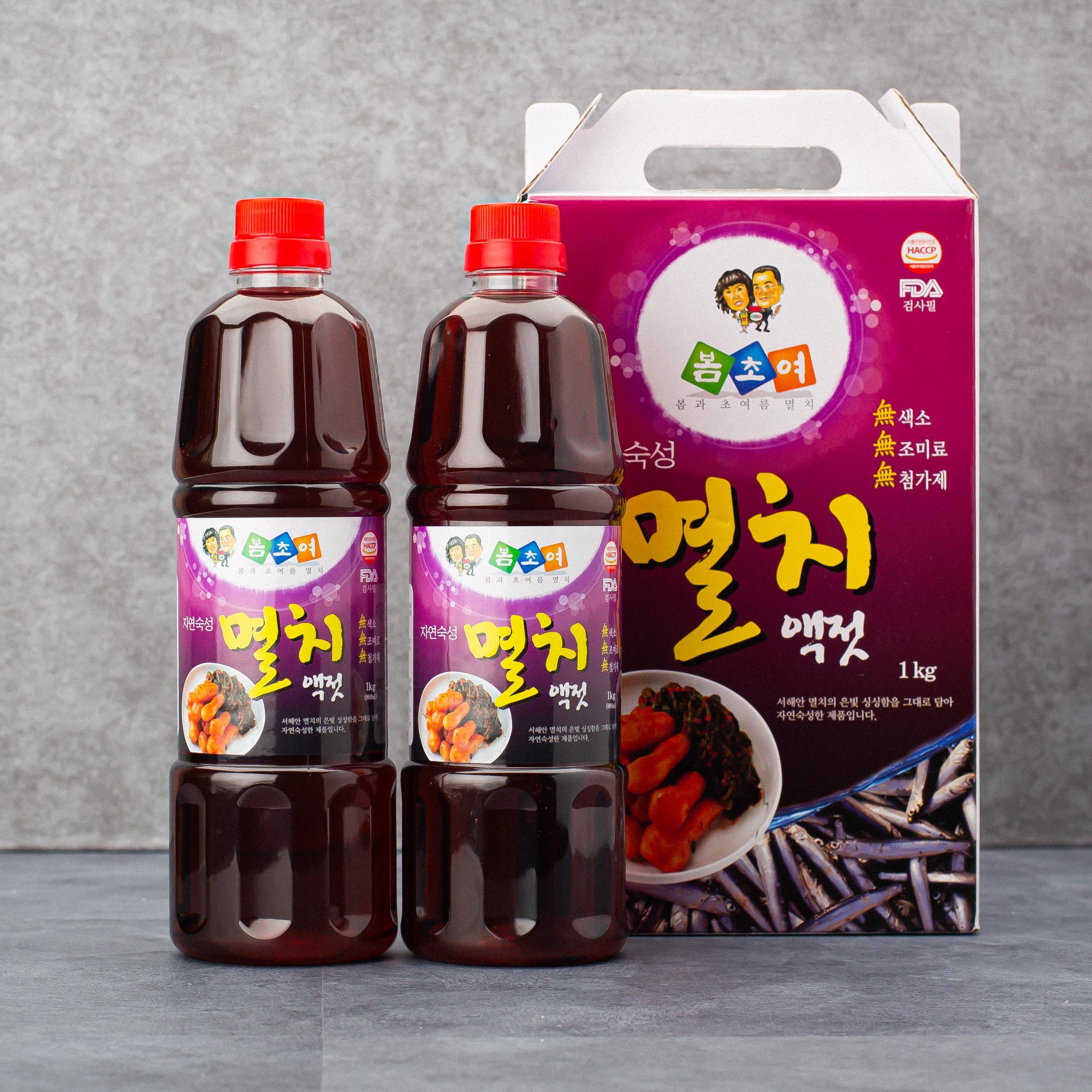 (26년 희망드림)(수림원 농업회사법인 주식회사) 봄초여멸치액젓 1kg*2개