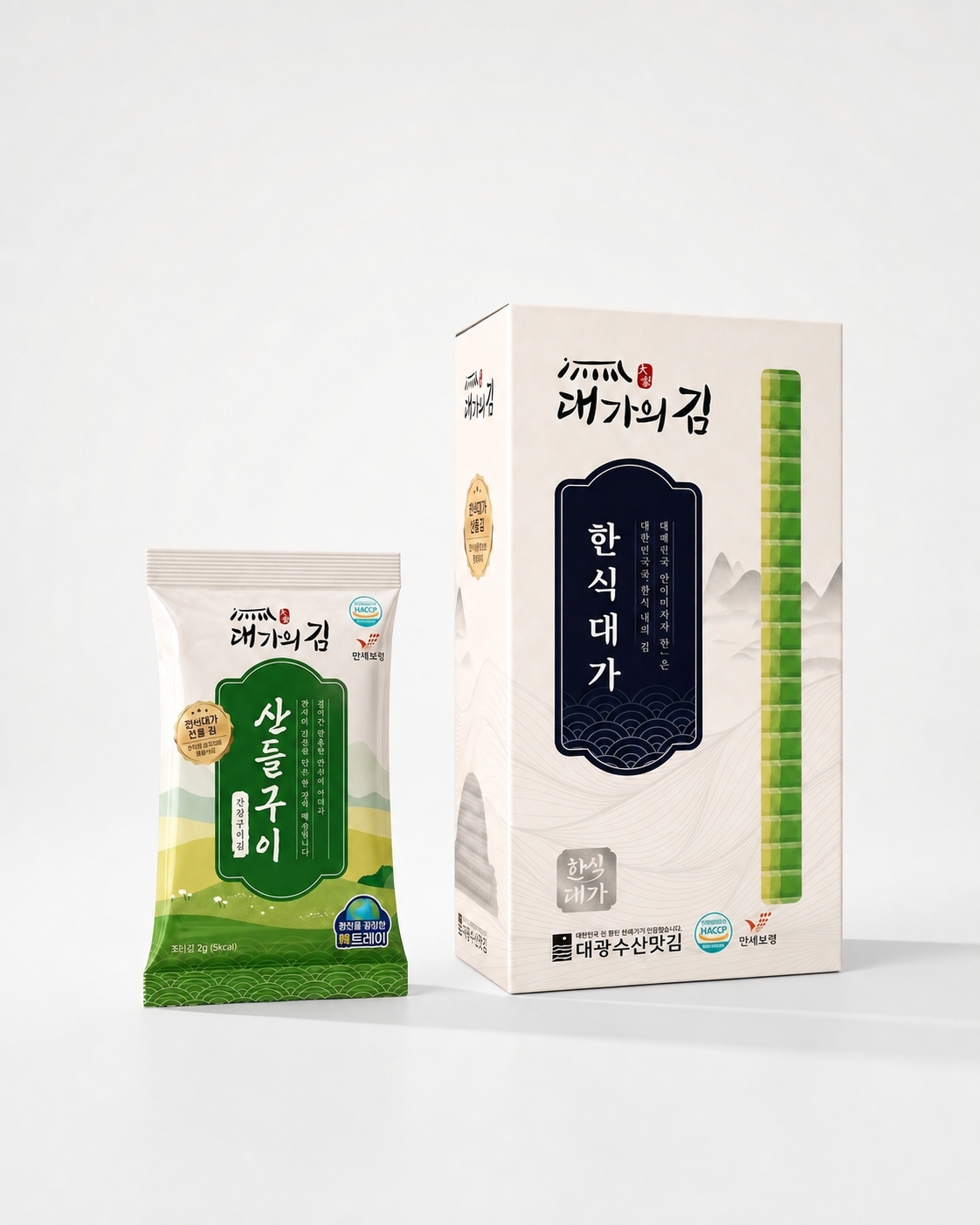 (26년 희망드림)(대광수산맛김) 대가의 김 산들구이