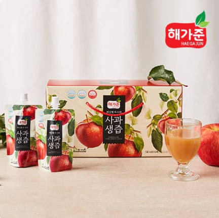 (26년 희망드림)(아이파머스) 해가준 사과생즙(스파우트)