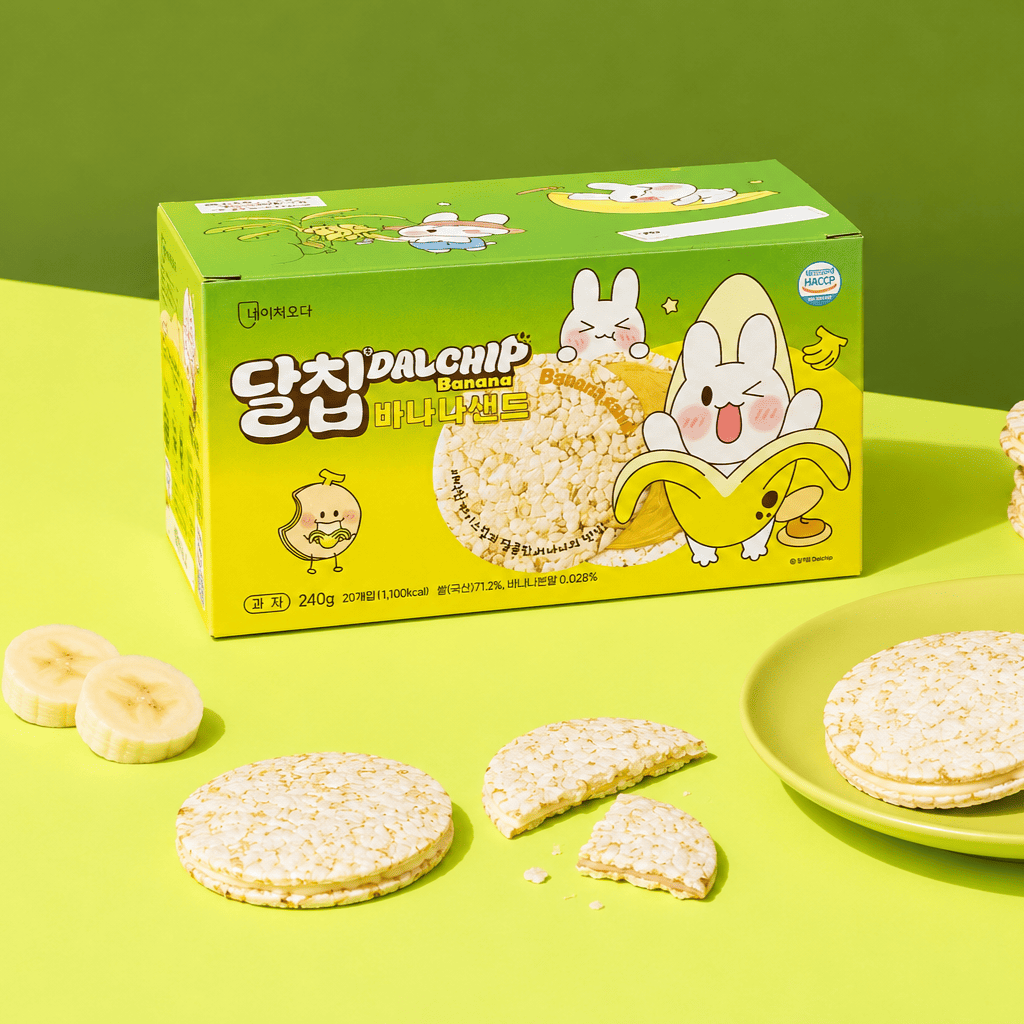 (26년 희망드림)(네이처오다) 달칩 바나나샌드 (12g*20ea)