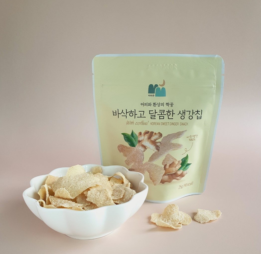 (26년 희망드림)(미미주) 바삭하고 달콤한 생강칩(25/80g)