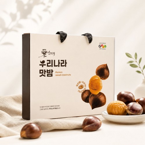 (밤뜨래) 우리나라맛밤 선물세트 (50g*10)