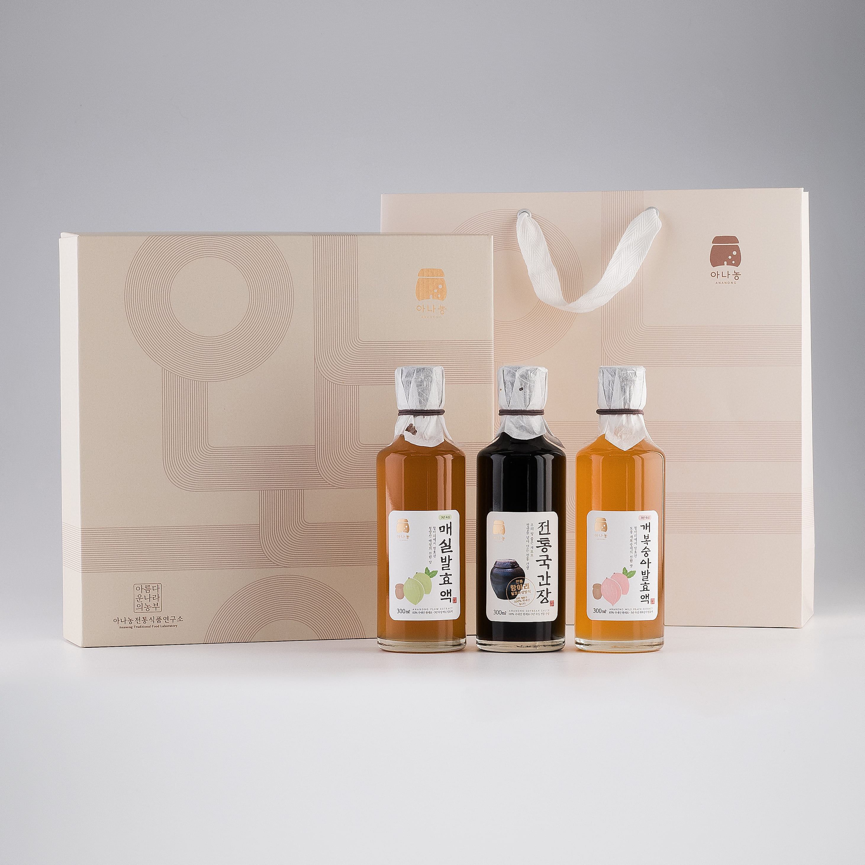 (26년 추석)(아나농(주)농업회사법인) 발효 3종 선물세트